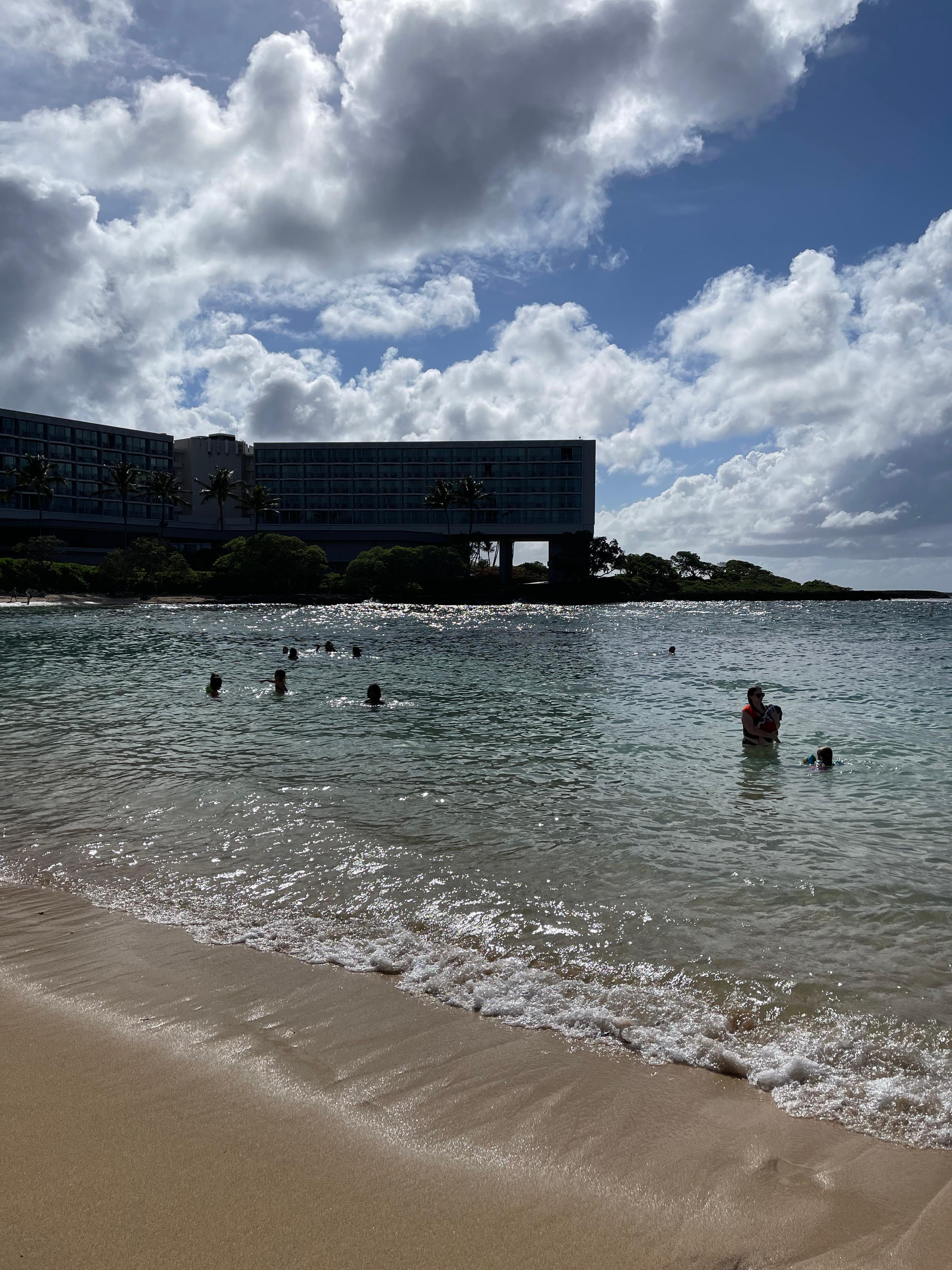 Great beach access 