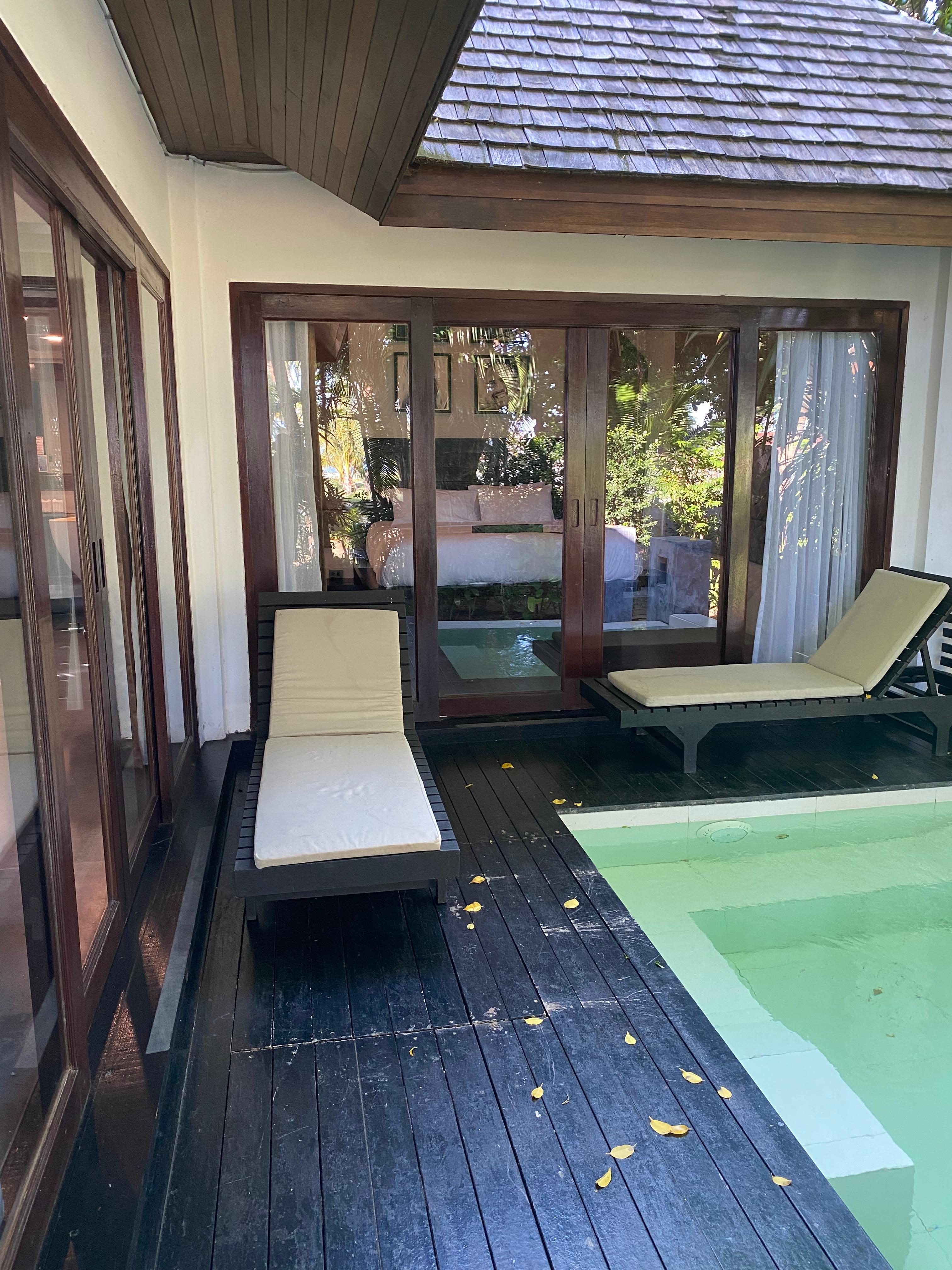 Private plunge pool