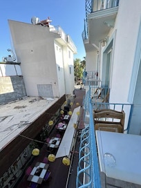 Blick vom "Balkon"