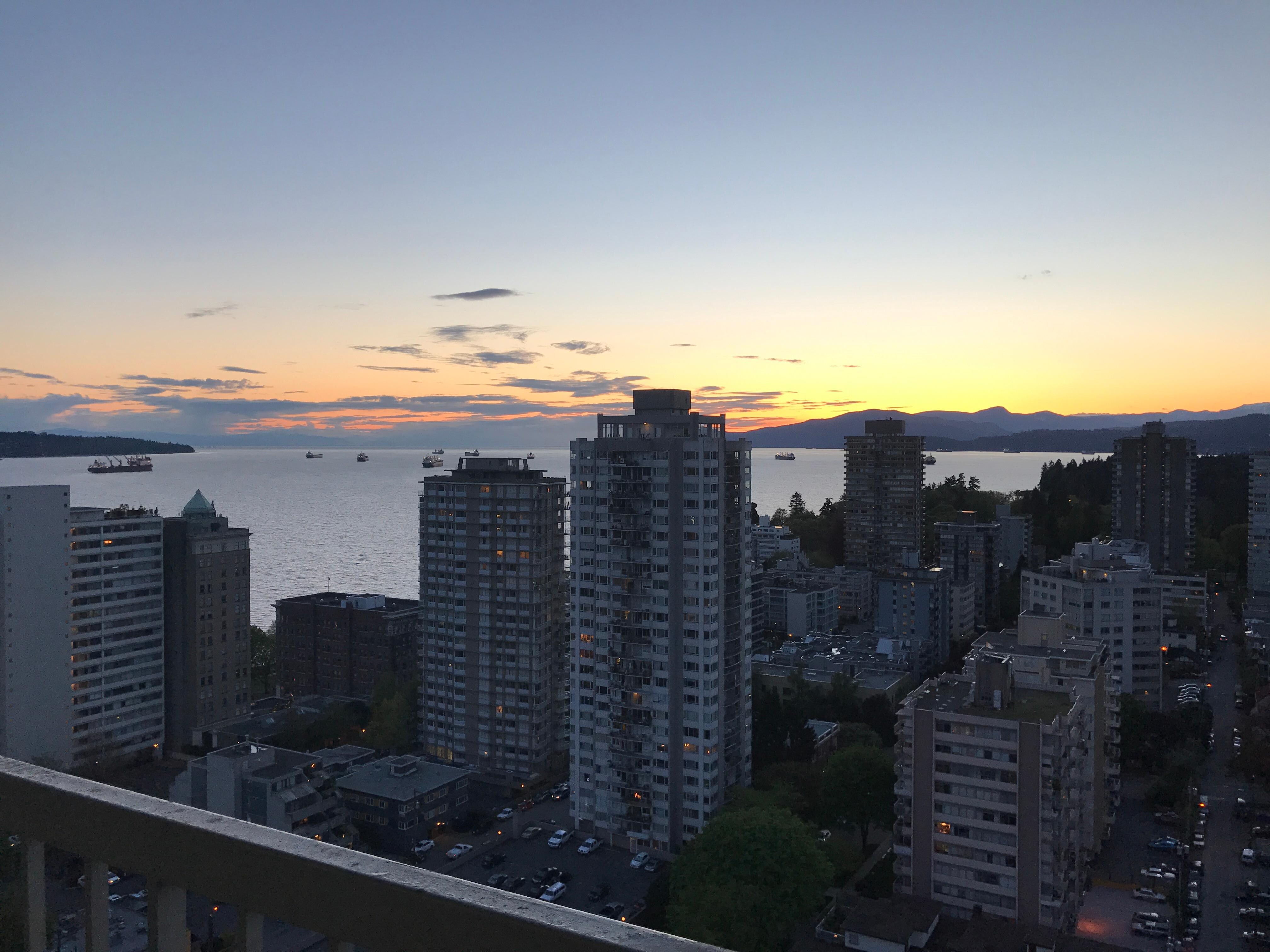 View from the balcony