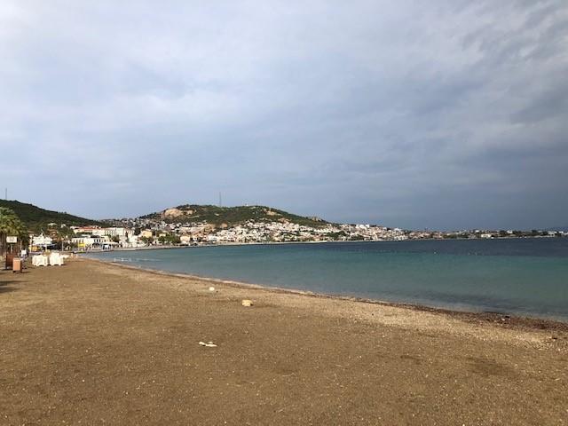 Beach in front of the hotel