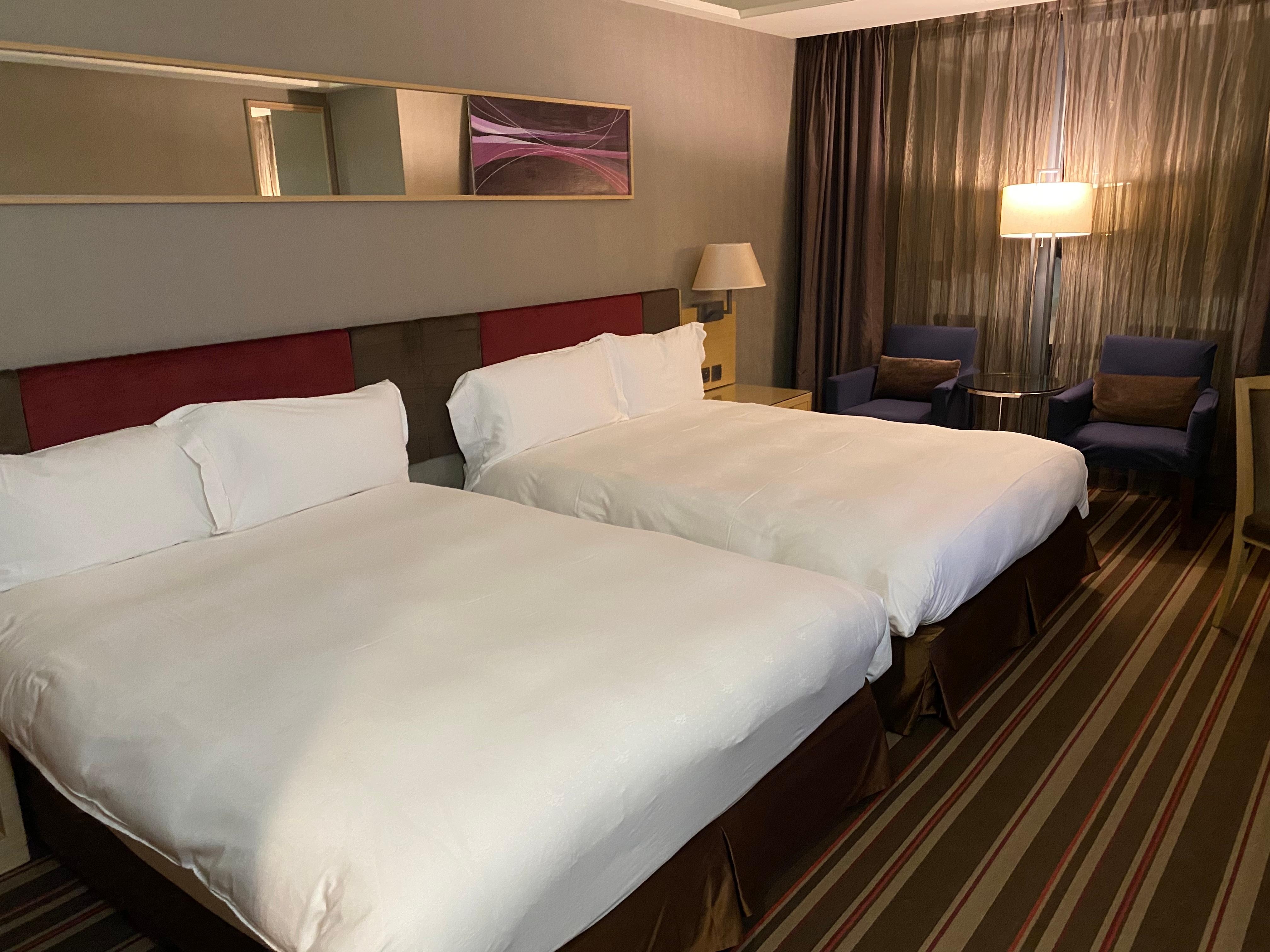 兒子說床很好睡