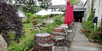 Outside garden area