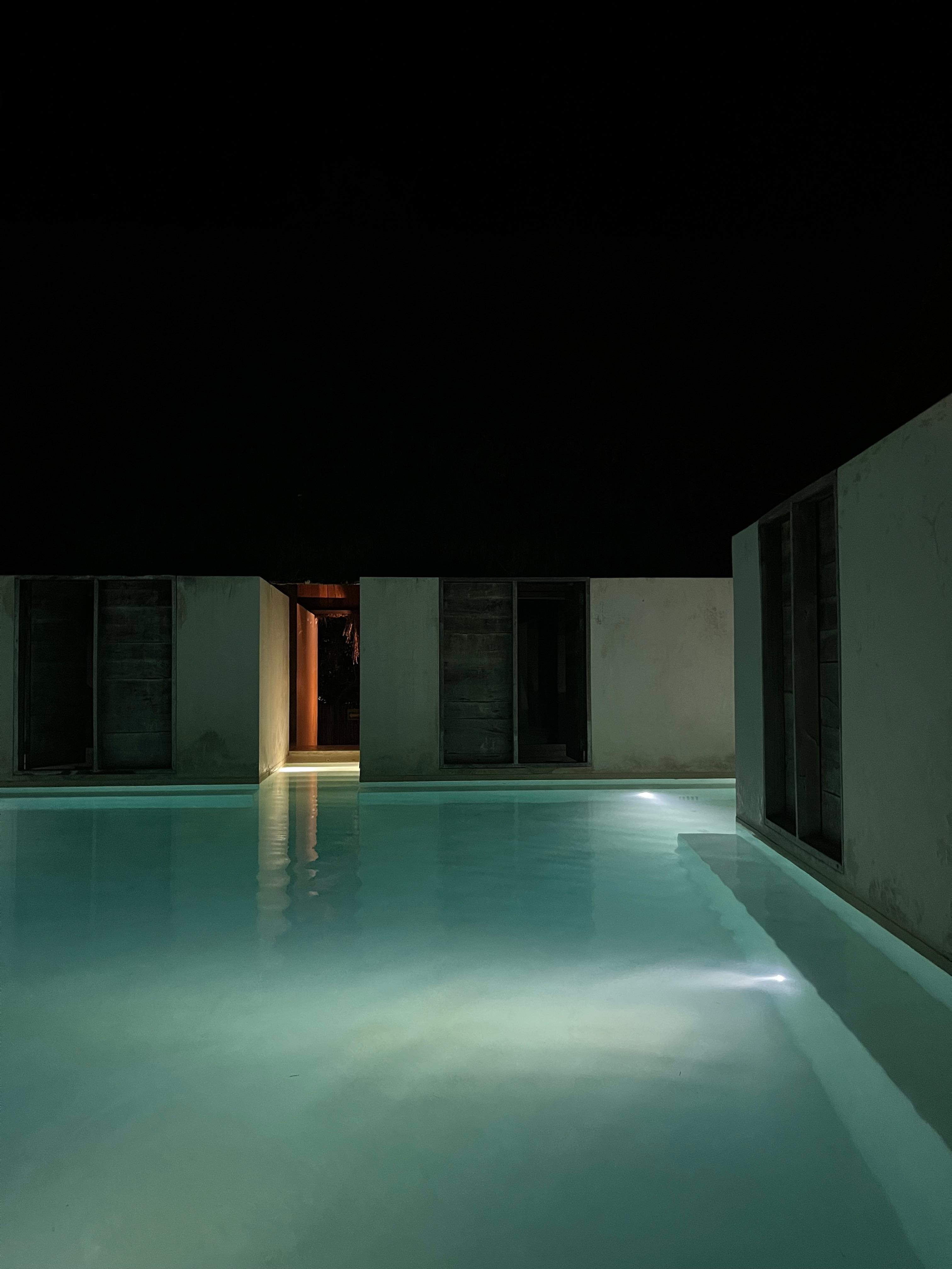 Pool by night