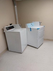 Laundry non-functioning.