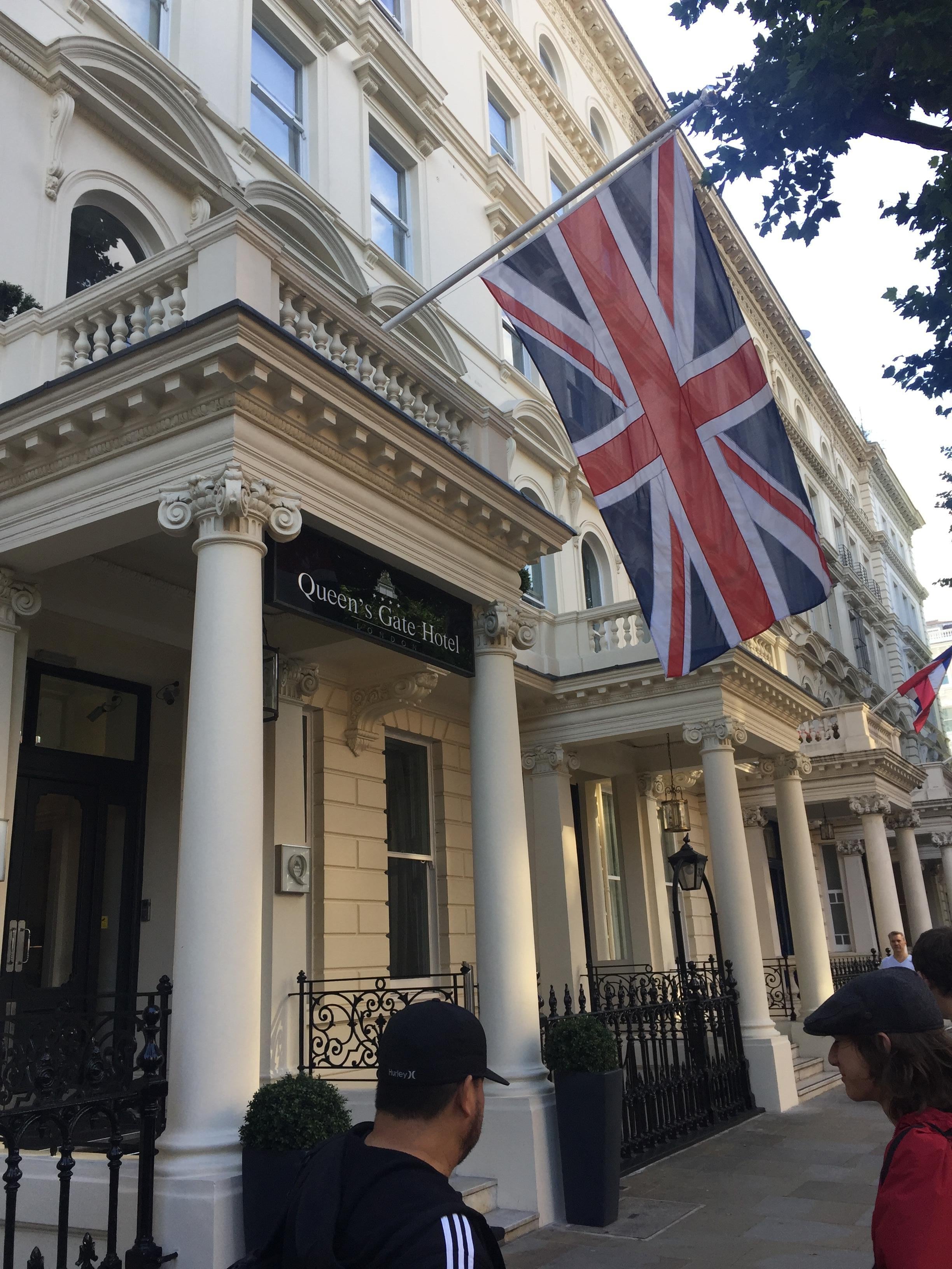 Front of the Hotel