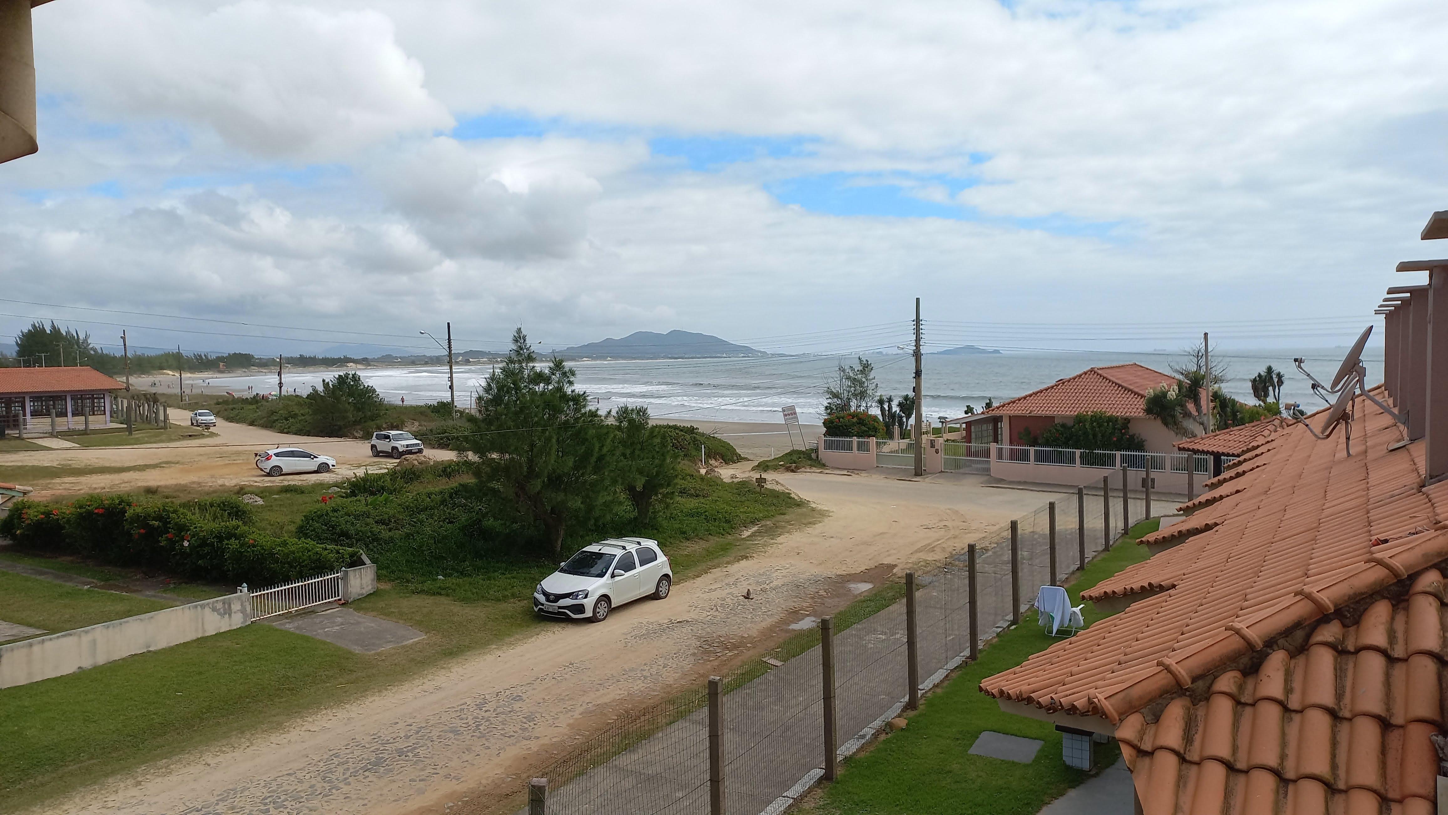 Vista da sacada do apto 