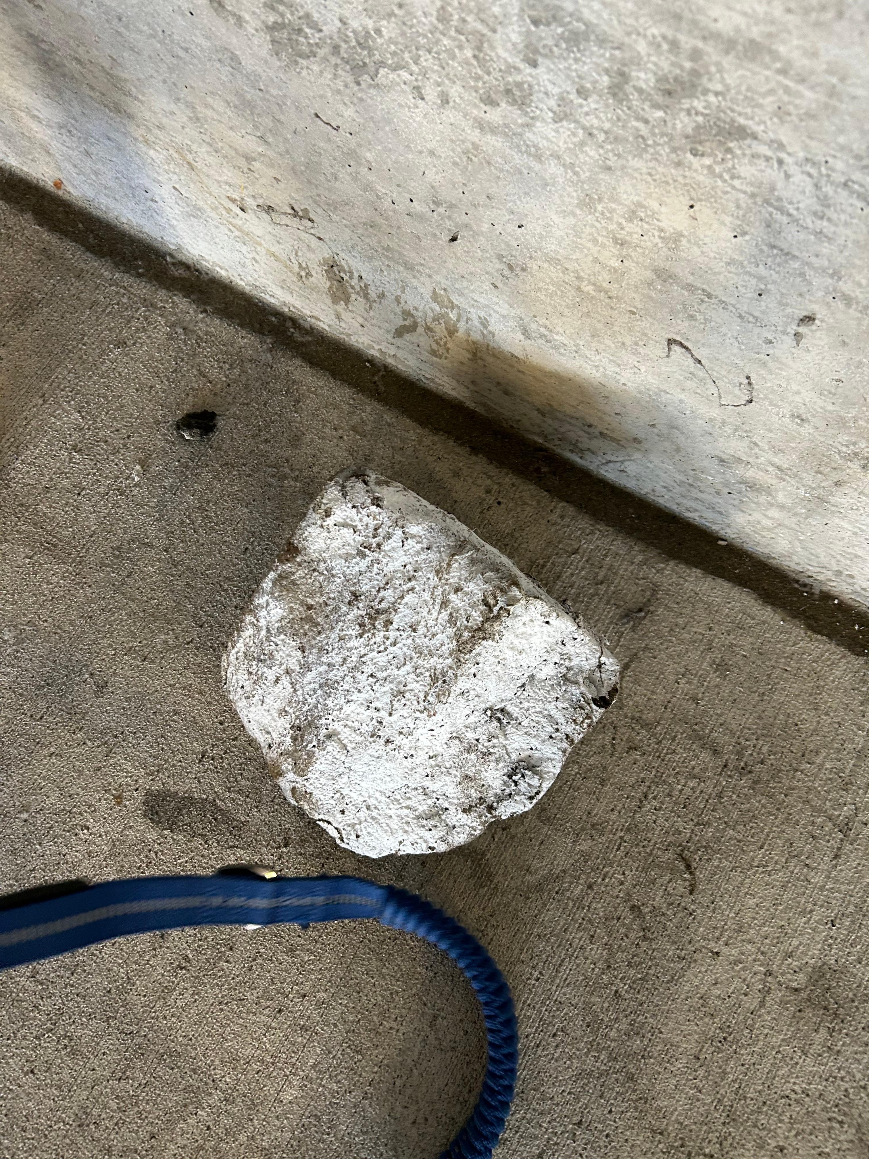 This Boulder in the handicap parking place destroyed my passenger window