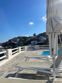 View from pool