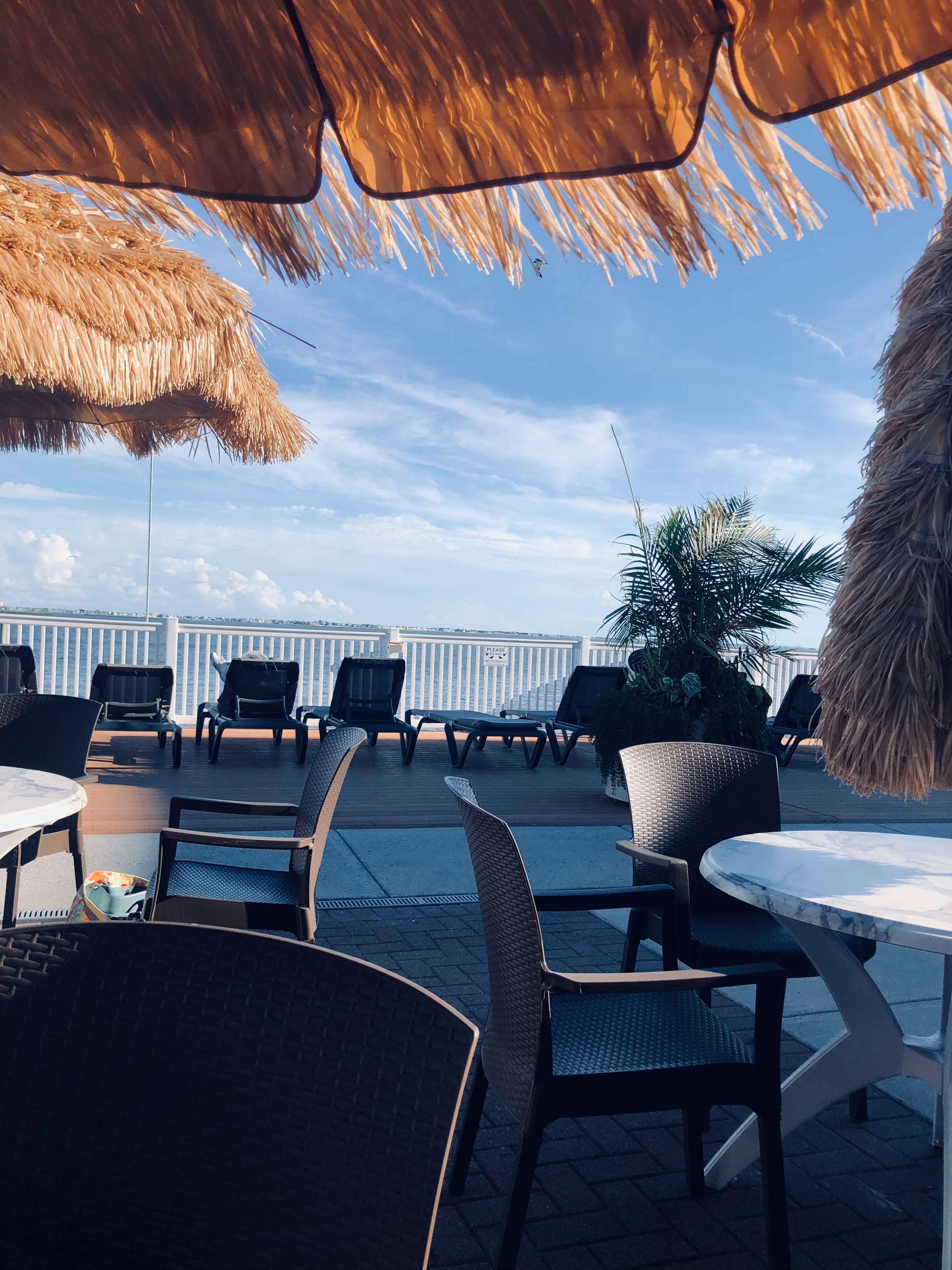Pool bar area
