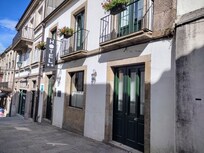 The discrete hotel entrance