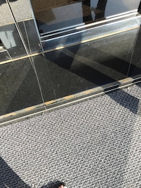 Step where I fell. I would include a picture of my skinned knee and bruises but hotels.com said pictures must be family friendly.
