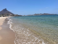 Beach access from the sister hotel.