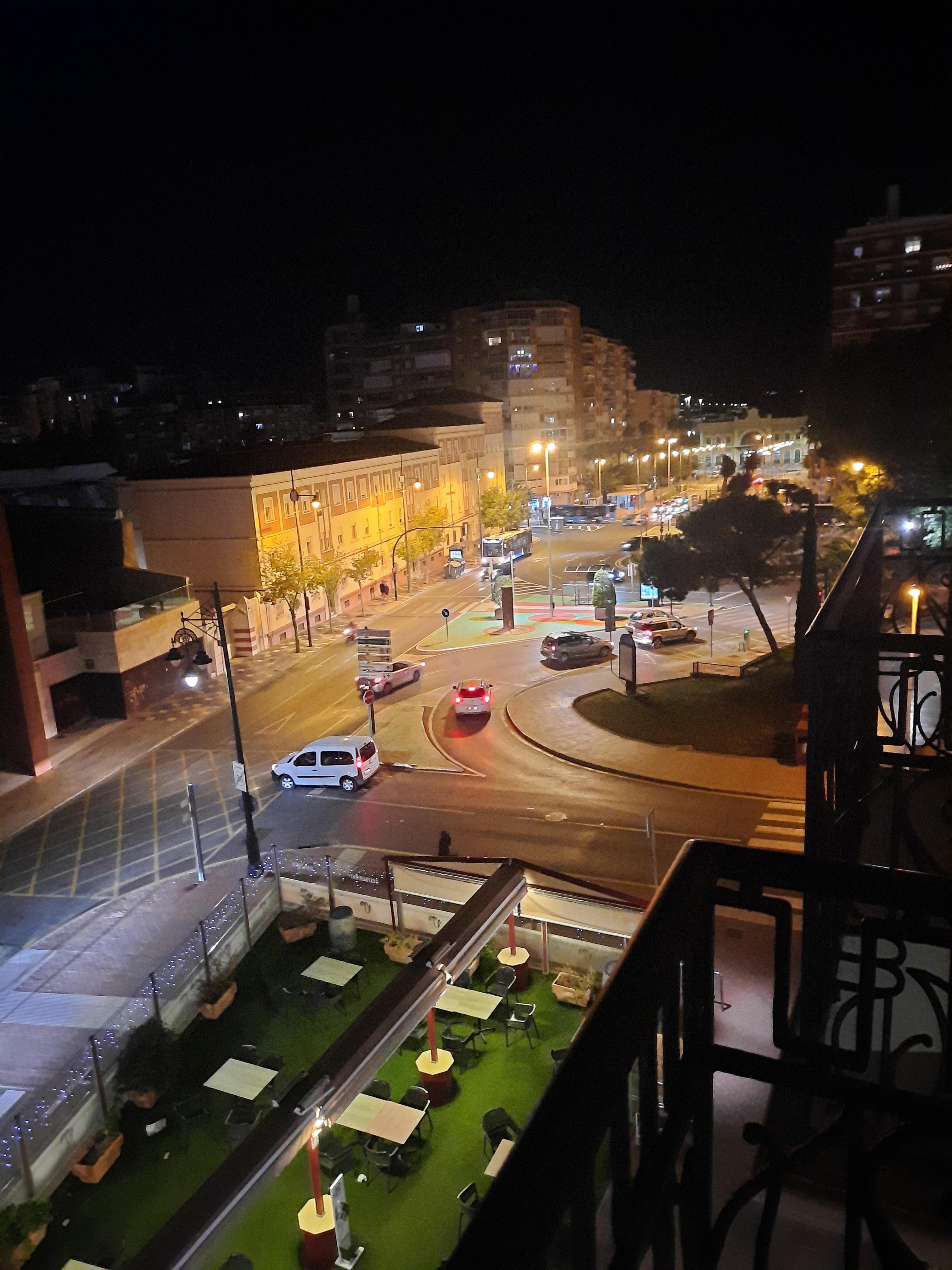 Esa era la vista desde la varandilla de mi habitación.