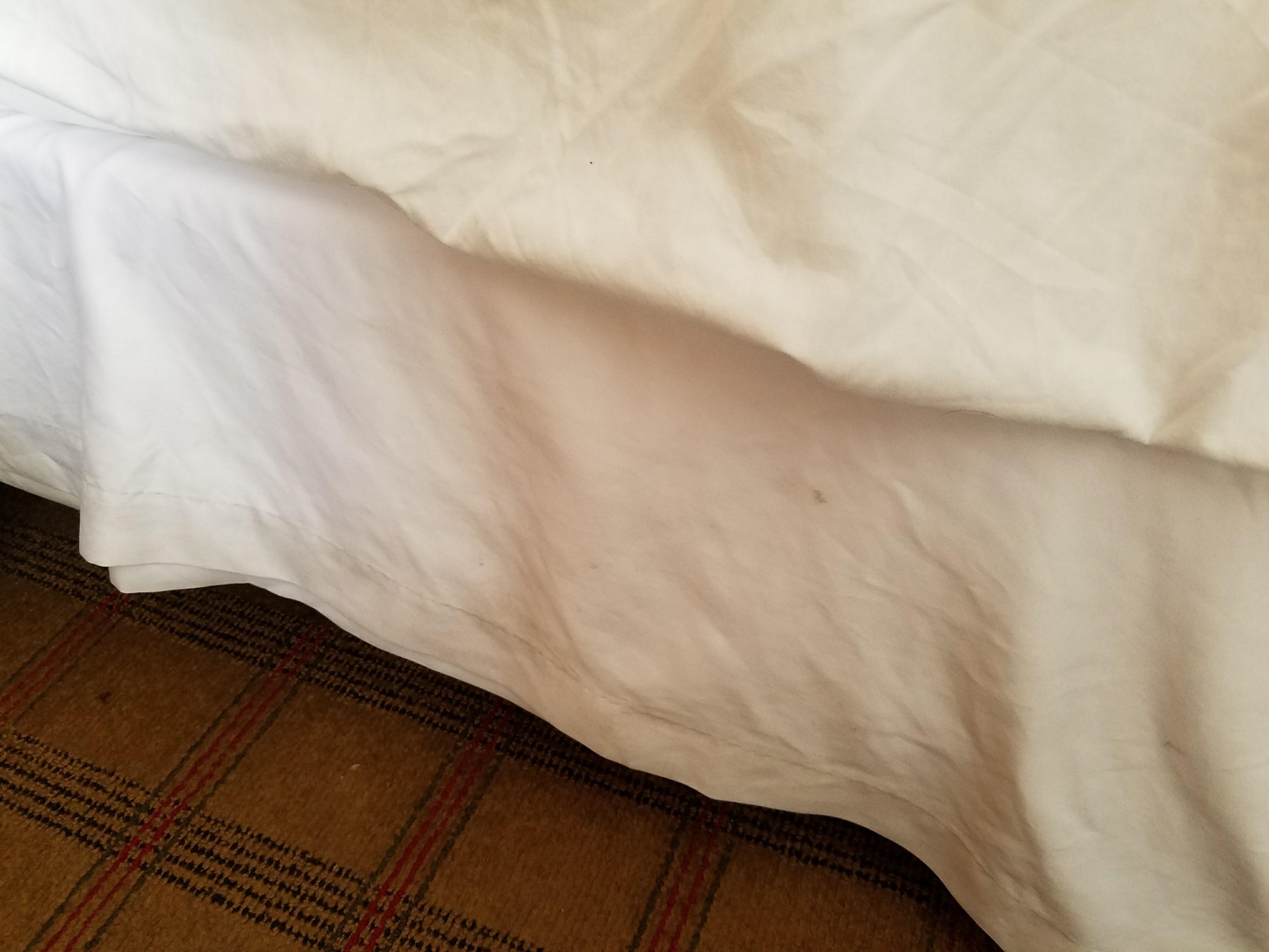 Stained sheets