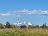 Back yard of the resort