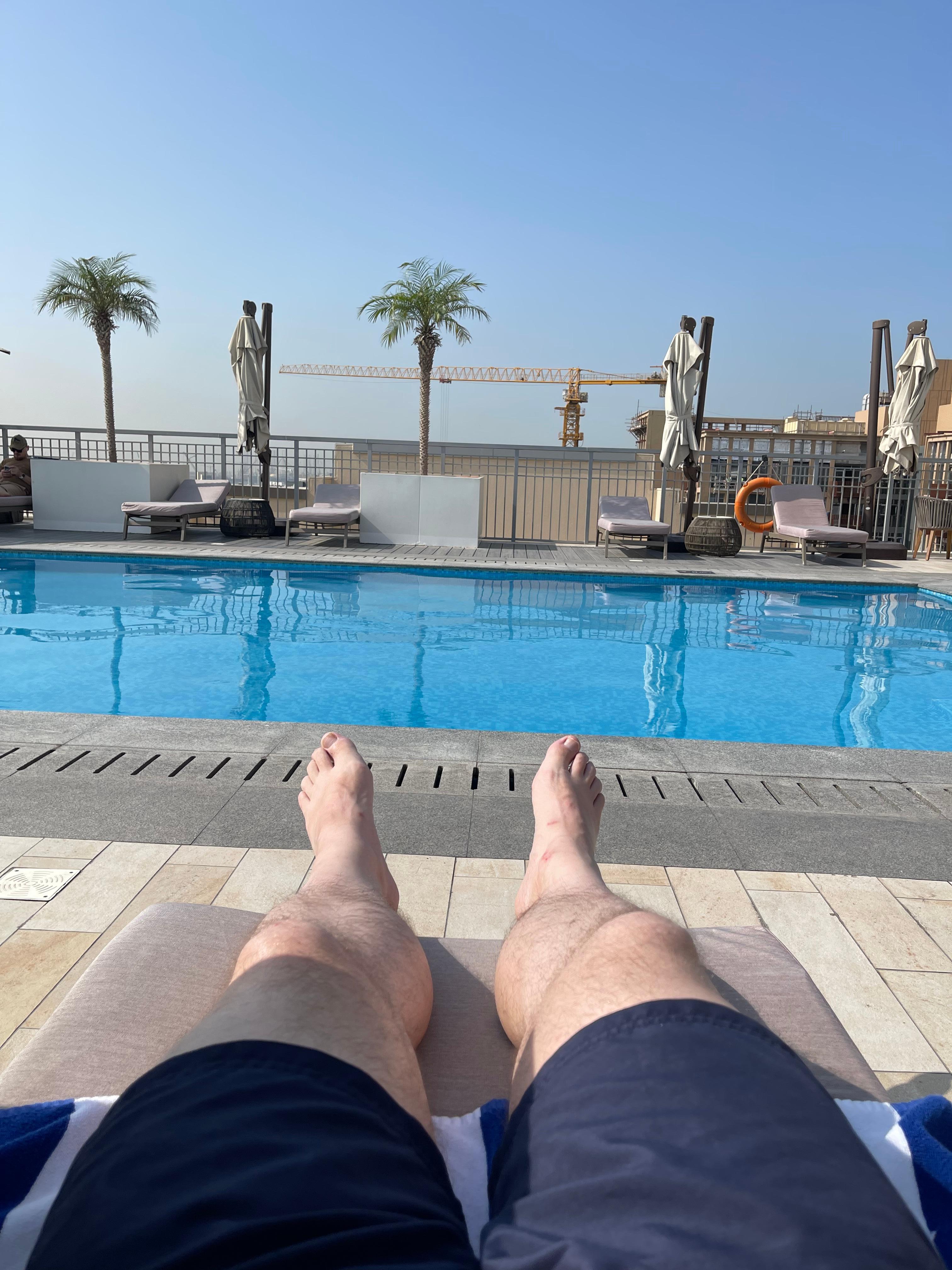 Relax by the pool