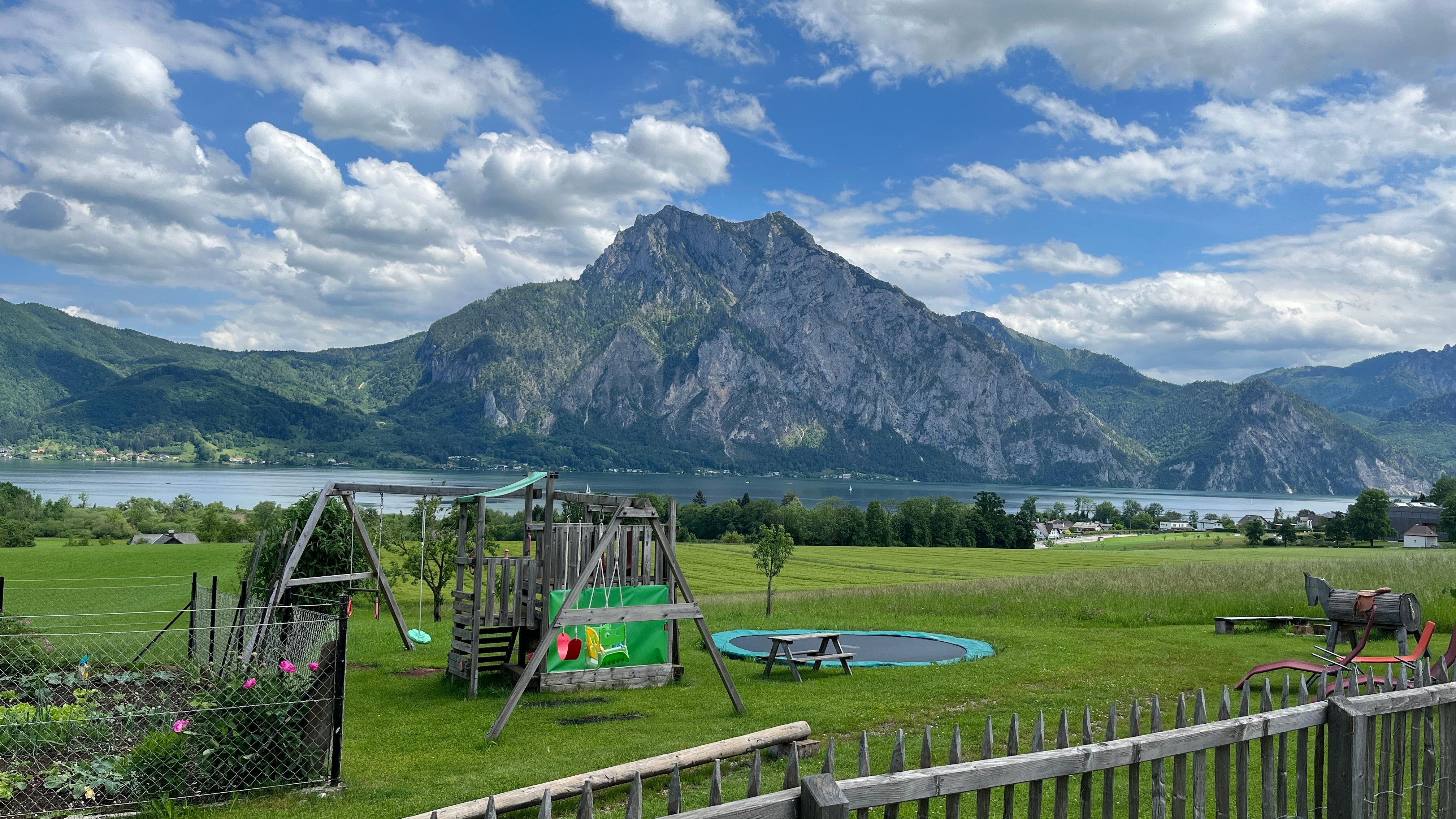 Wunderschöner Ausblick .