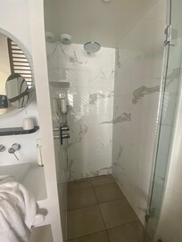 Nice shower with massage shower head