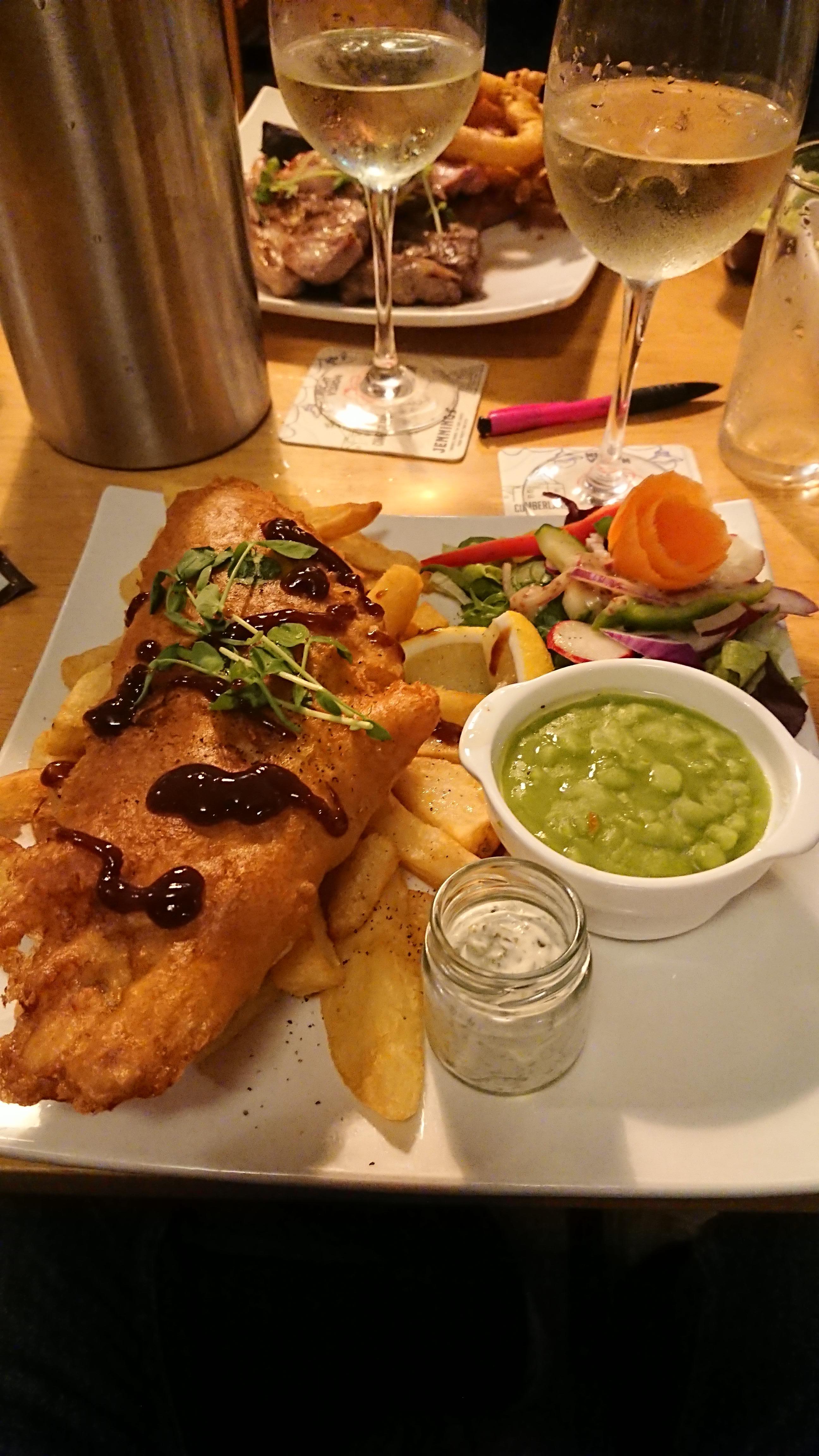 Fish and chips 