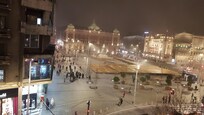 Vista dalla finestra delka camera