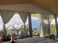 Big windows to enjoy the view