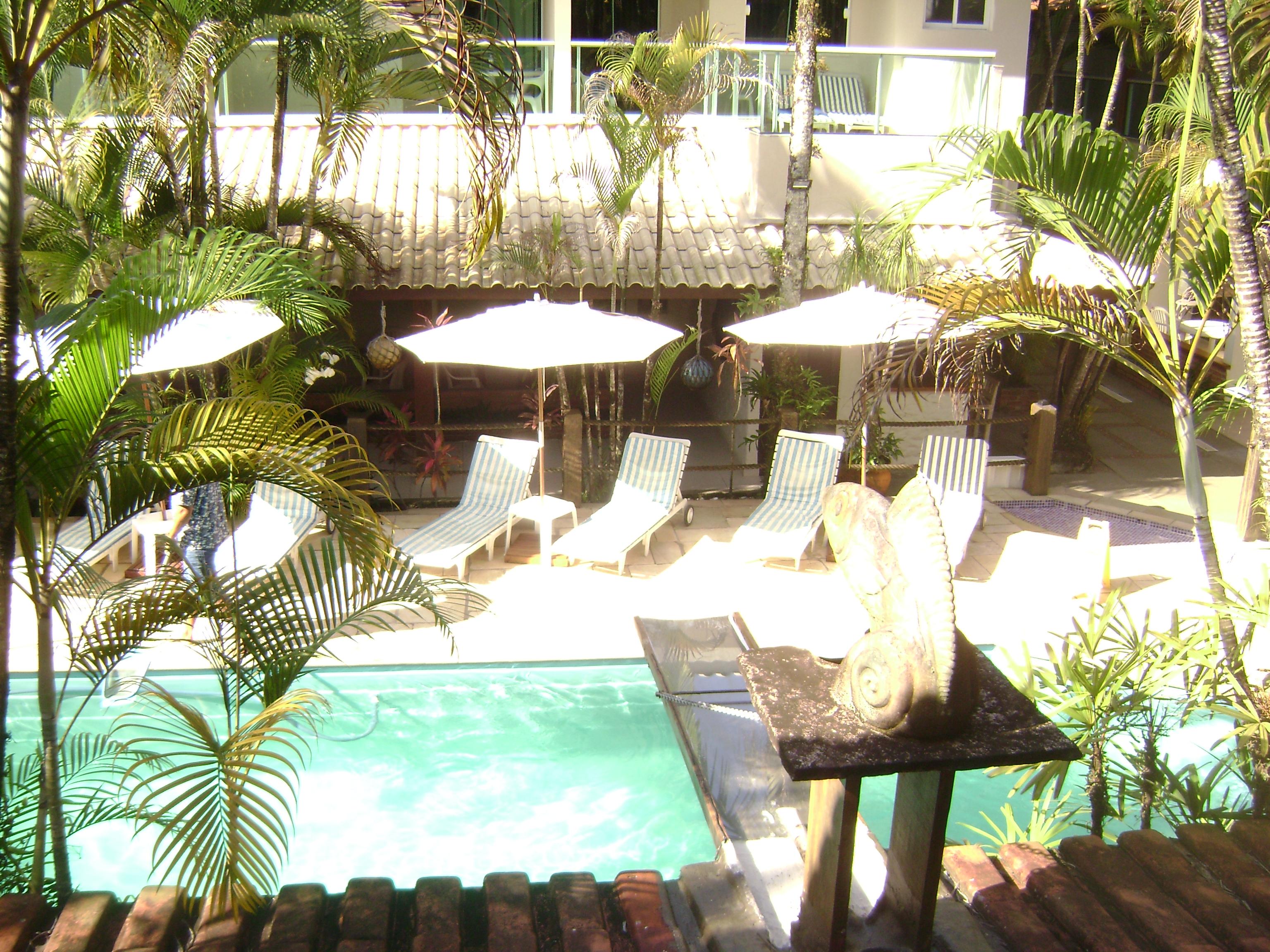 Piscina do hotel