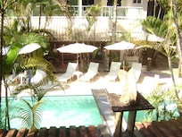 Piscina do hotel