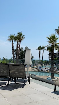 Dejligt pool område