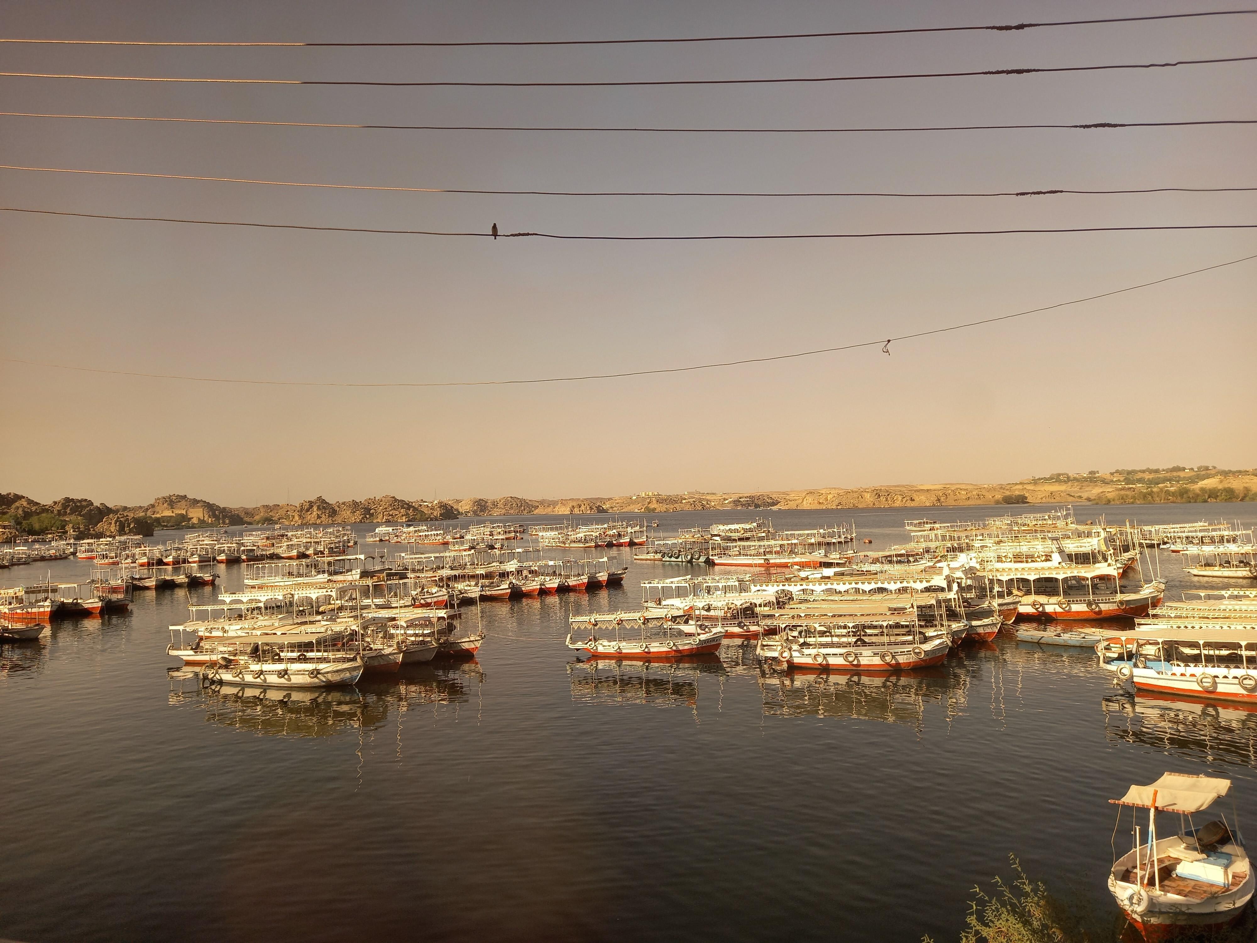 Sunrise on the Nile from Villa Misk