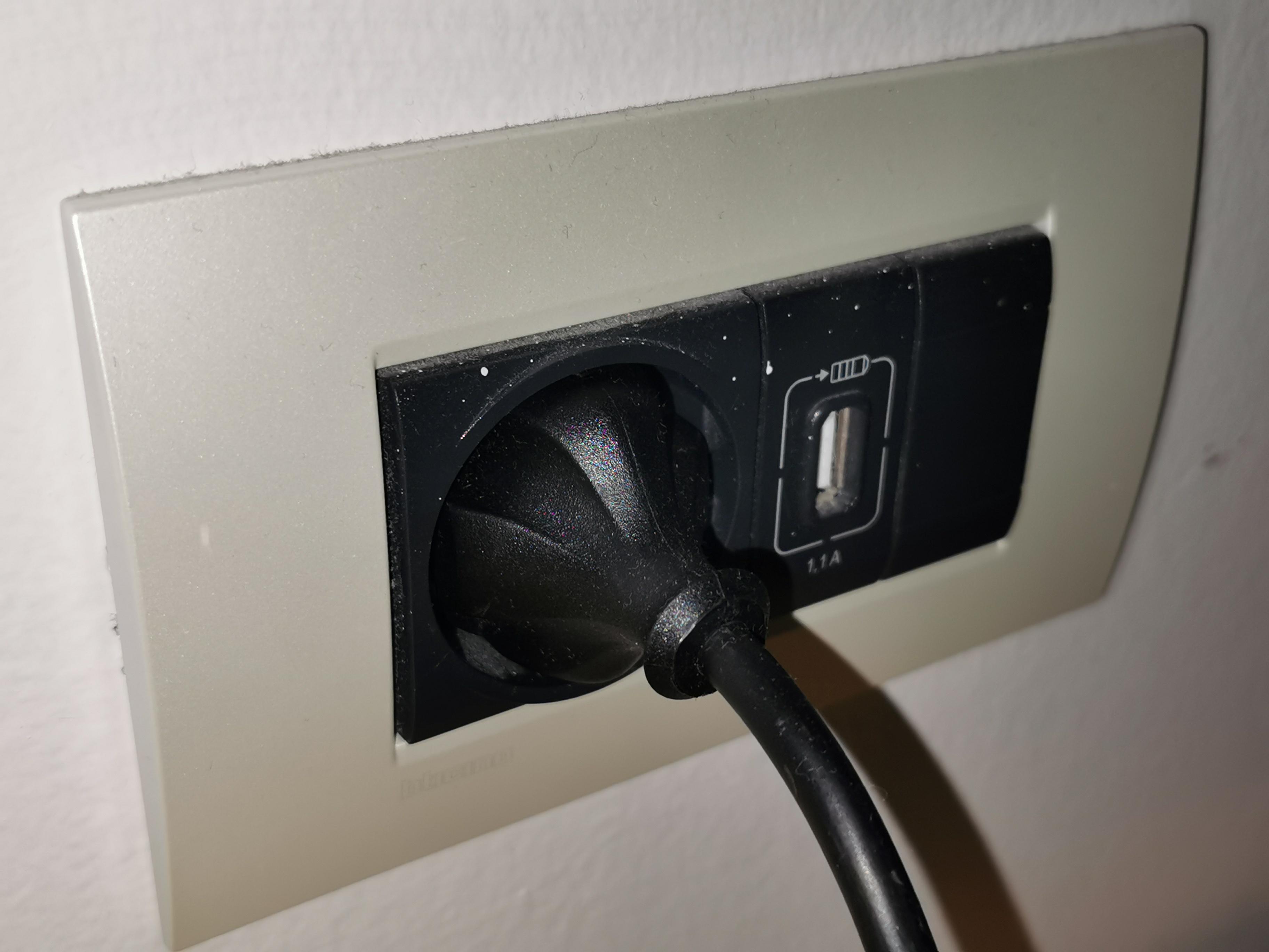 Upgraded USB socket