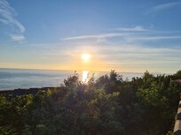 Sunset from bar terrace