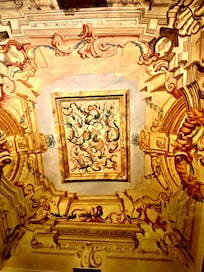 The ceiling in our room