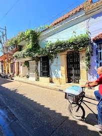 The street view.