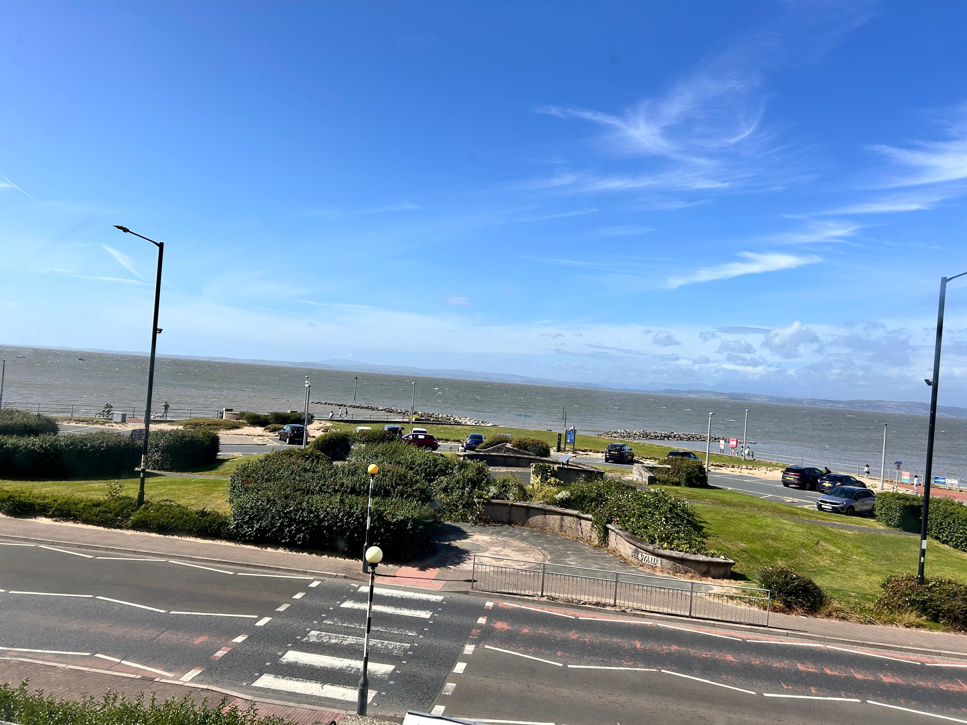 Lovely sea view of morcambe bay