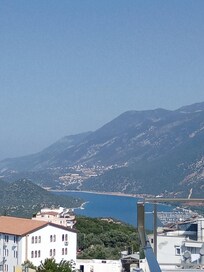 View from hotel outside communal area.