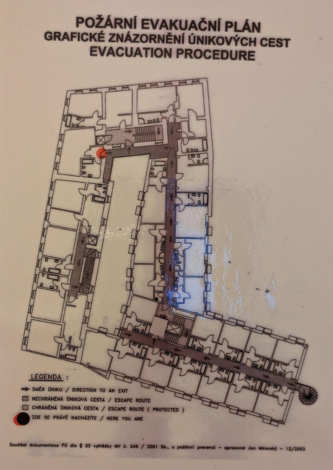 Grundplan med værelser