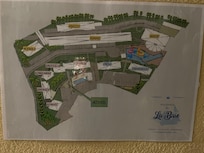 Le plan date de l'ère de l'hôtel mais désormais seule une poignée de chambre est à louer