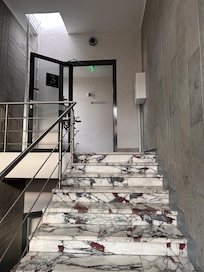 Staircases leading to 2nd floor