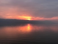 Sunset on Lake