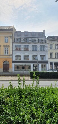 Front of the building