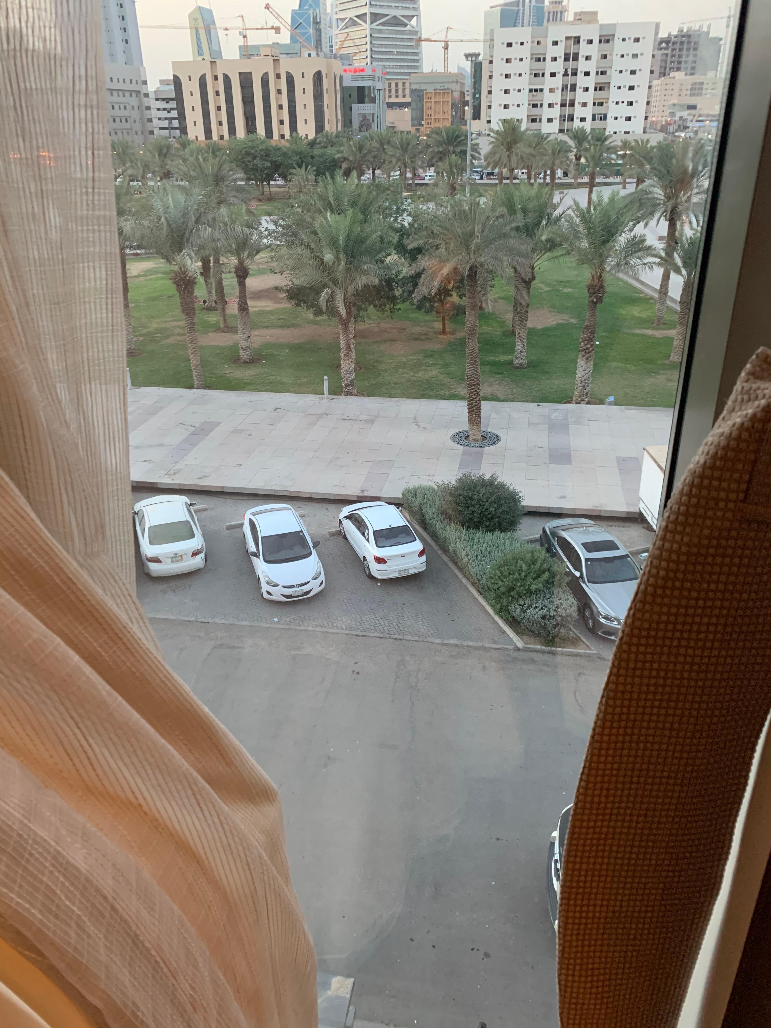 مطل الحديقة من الغرفة