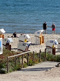 SpÄng ner till stranden
