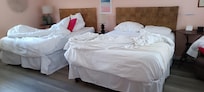 Bed when we arrived