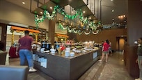Good spread of morning buffets. Not enough can continue with outside street food.