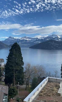 This was taken from the second floor balcony