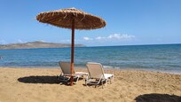 La plage de l'hôtel