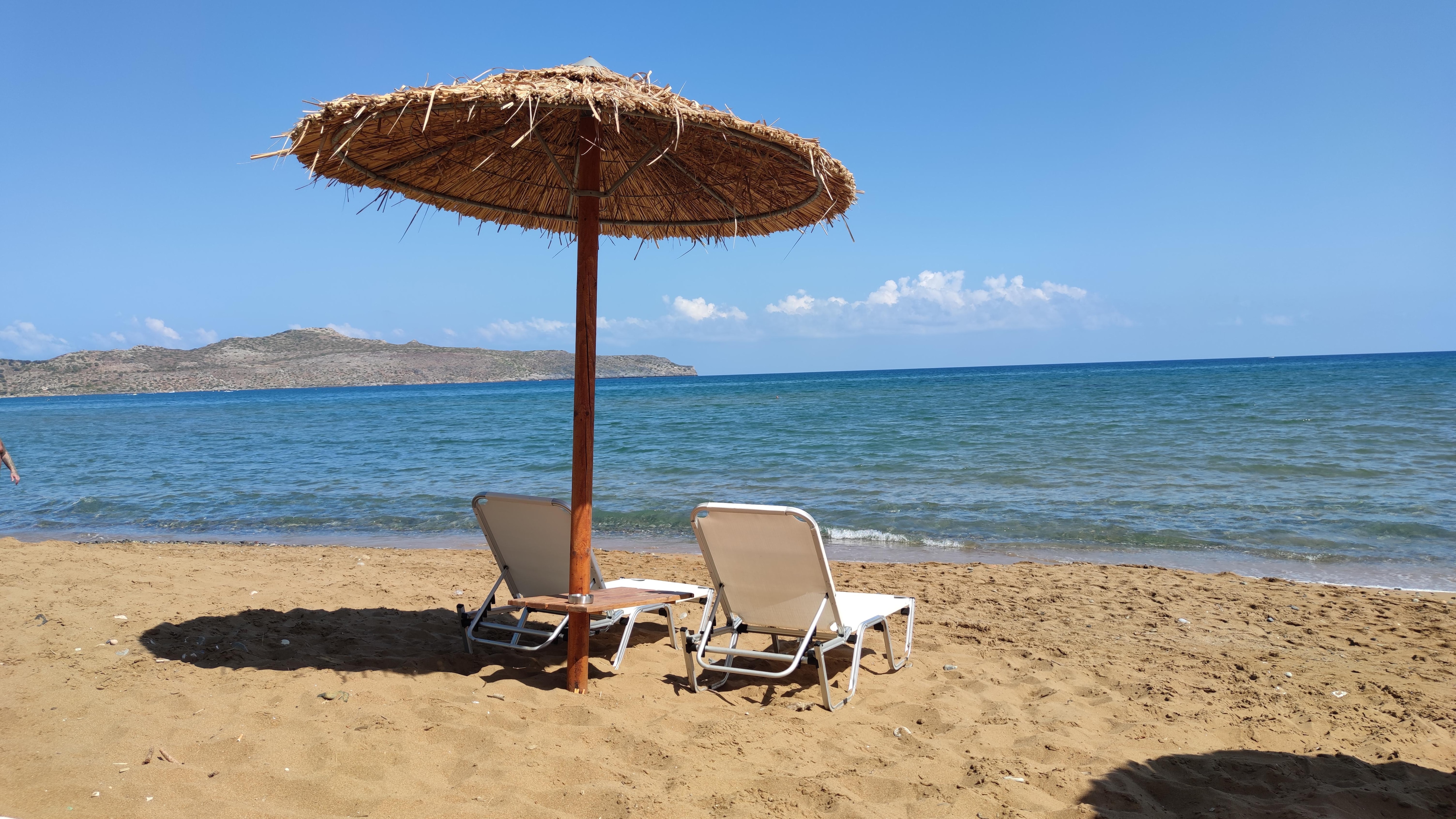 La plage de l'hôtel 