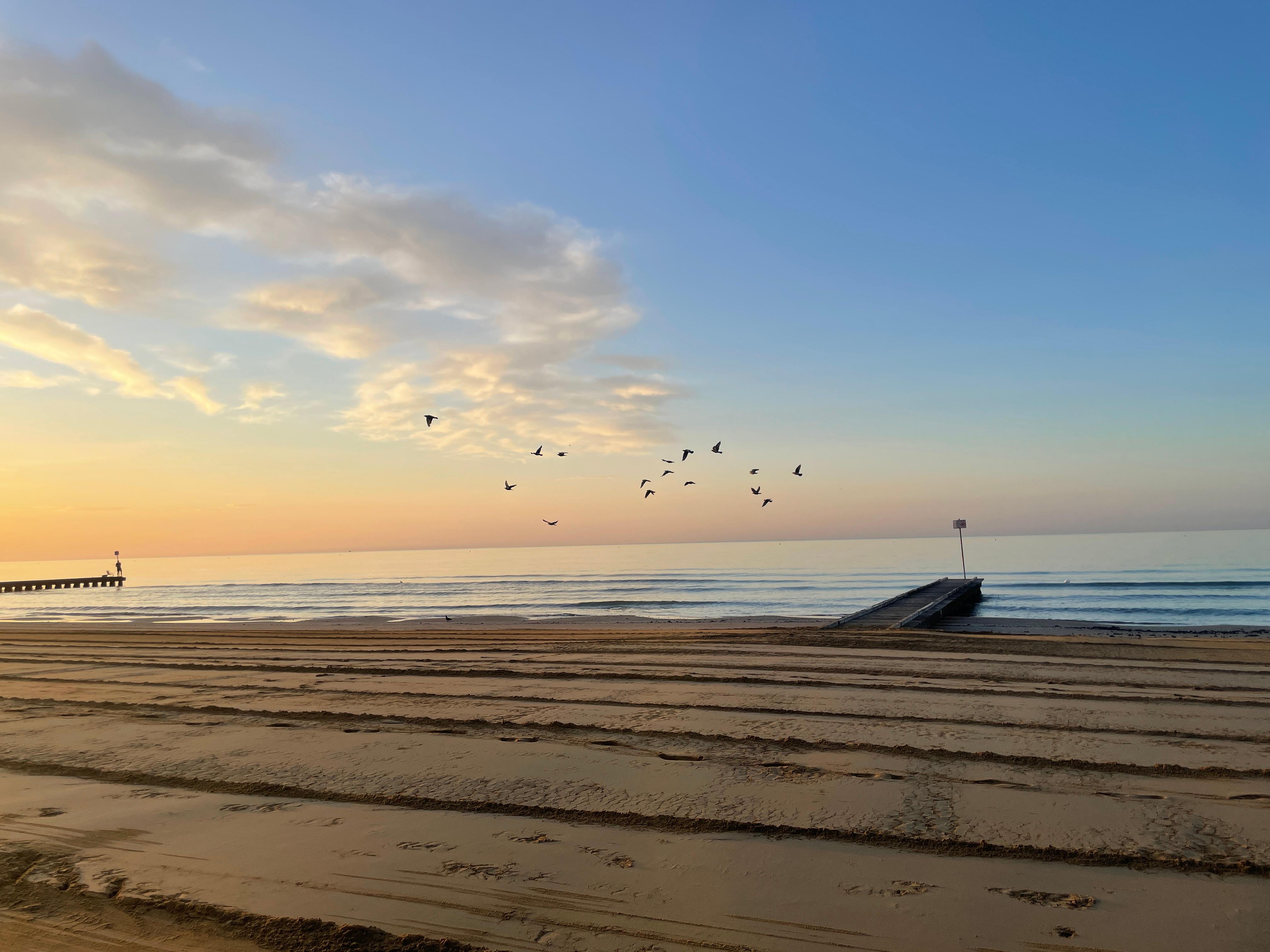 6:30 Morgens am Strand