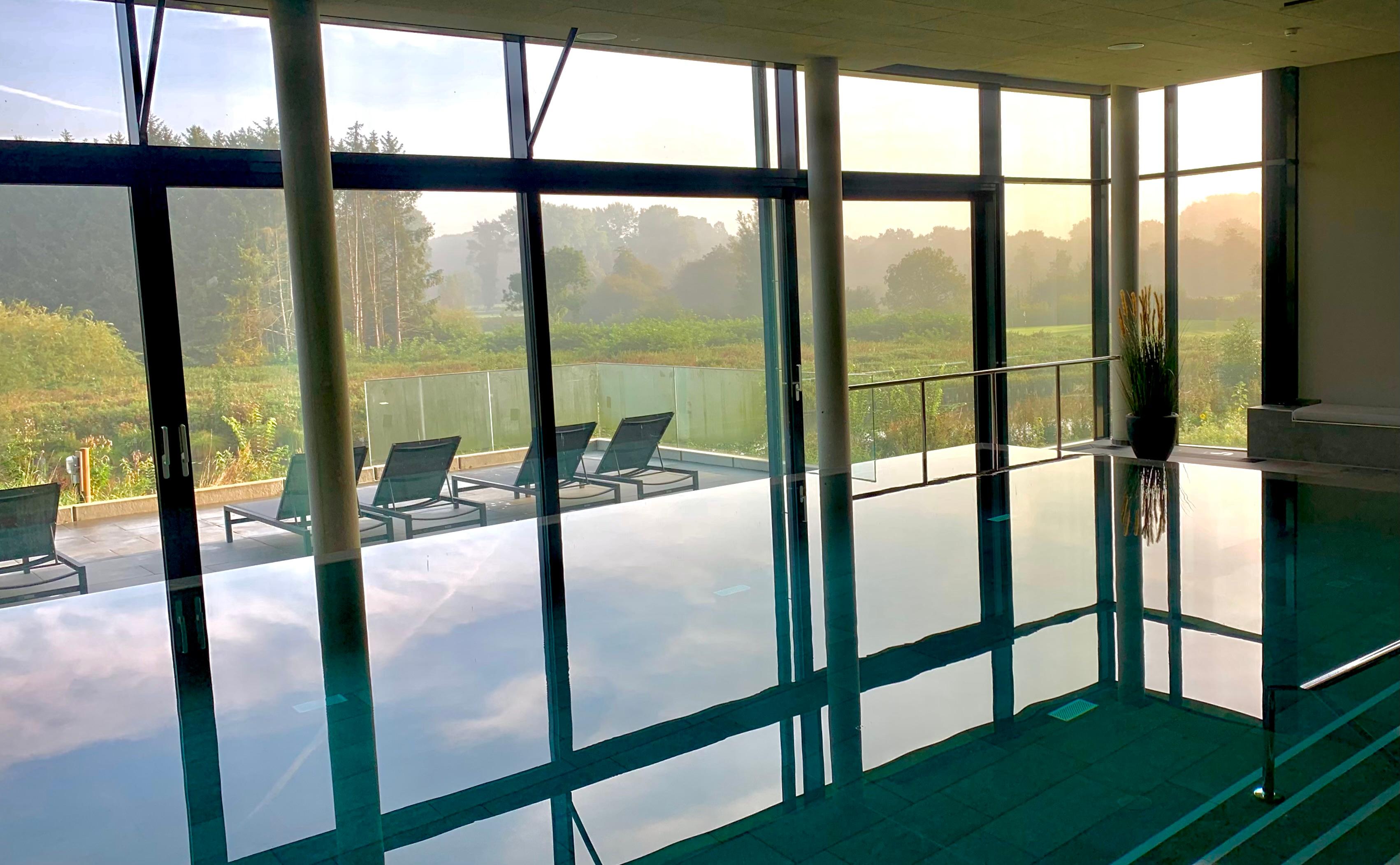 View of the infinity pool